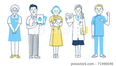 Long-term care / medical workers whole body 71990046