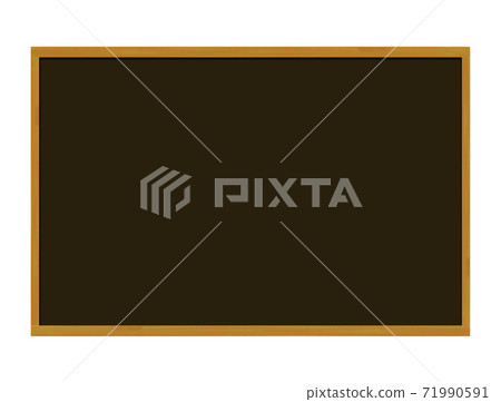 Blackboard vector illustration material Cafe menu board Blackboard vector illustration material Cafe menu board 71990591