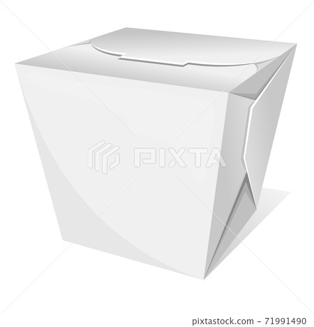 Vector noodle box Vector noodle box 71991490