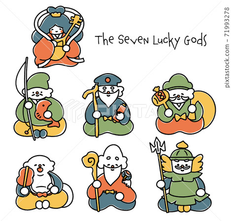 Seven Lucky Gods Seven Lucky Gods 71993278