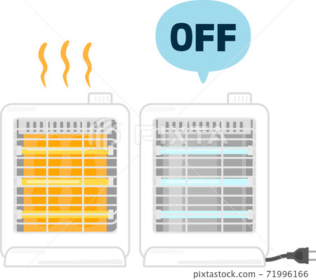 Heaters that are on and heaters that are off 71996166