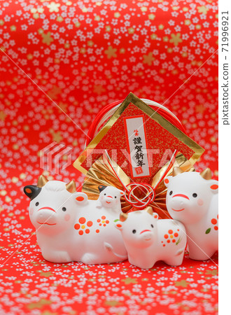 新年賀卡/新年材料（2021新年十二生肖） 71996921