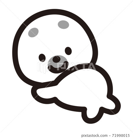 Cute seal character 71998015