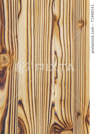 burnt spruce wood as a background 71998541