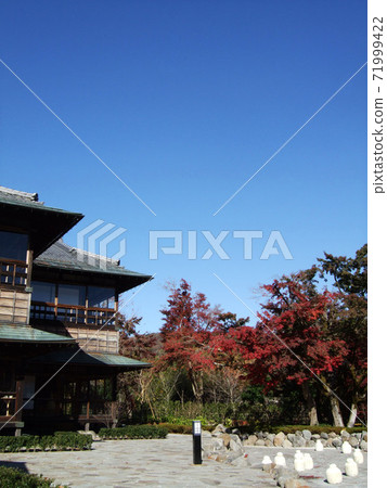 Sightseeing spot in Oyama-cho, Sunto-gun, Shizuoka Prefecture 71999422