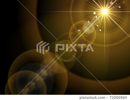 Glittering lens flare and glitter of light Glittering lens flare and glitter of light 72000984