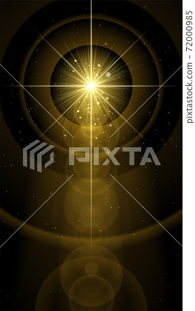 Glittering lens flare and glitter of light Glittering lens flare and glitter of light 72000985