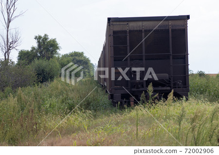 Old Abandon Black Rail Road Car in county Old Abandon Black Rail Road Car in county 72002906