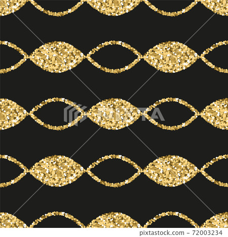 Golden glitter modern seamless pattern. Golden glitter modern seamless pattern. 72003234
