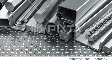 Rolled metal products. Different profiles and tubes . 72003578