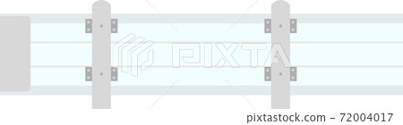 護欄線插圖素材 72004017