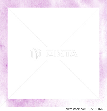 Beautiful Watercolor Texture Square Frame For Photo Or Text Art Scrapbook Colors Birthday 72004669