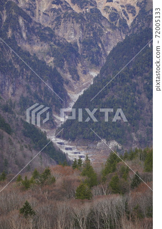 View of Nabehira Plateau in early winter from Nabehira Heliport View of Nabehira Plateau in early winter from Nabehira Heliport 72005133