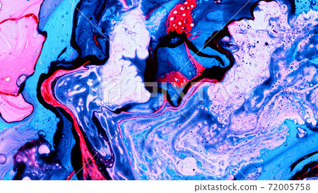 Abstract Colored Liquid Background 72005758