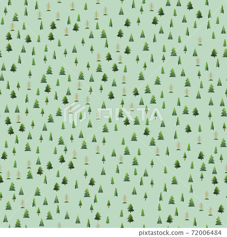 New Year Christmas elements vector pattern illustration 72006484