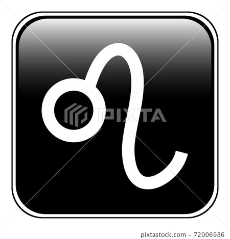 Leo symbol on white. Leo symbol on white. 72006986