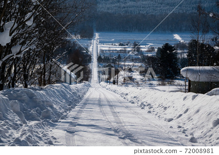 北海道冬季農村公路 72008981