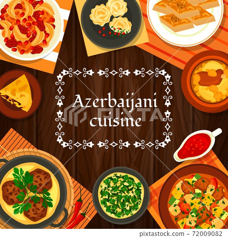 Azerbaijani cuisine vector azerbaijan food meals 72009082