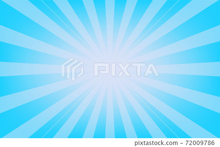 Illustration material of simple background of blue sunshine color Illustration material of simple background of blue sunshine color 72009786