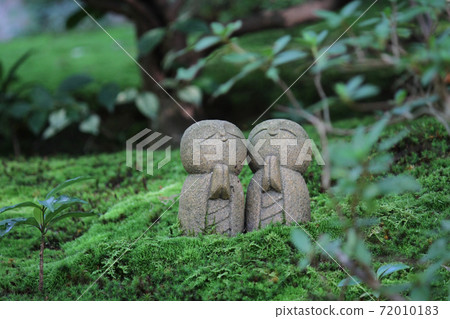 Cute Jizo from Shisen-do, Kyoto Cute Jizo from Shisen-do, Kyoto 72010183