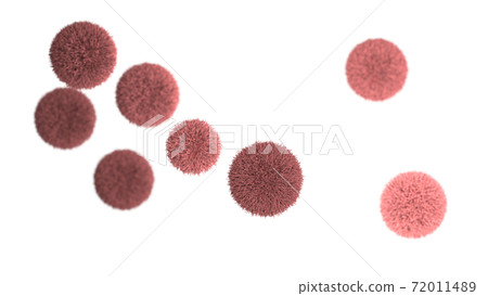 灰塵，病毒花粉圖像CG 72011489