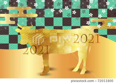 Japanese New Year's card Zodiac background Japanese New Year's card Zodiac background 72011800