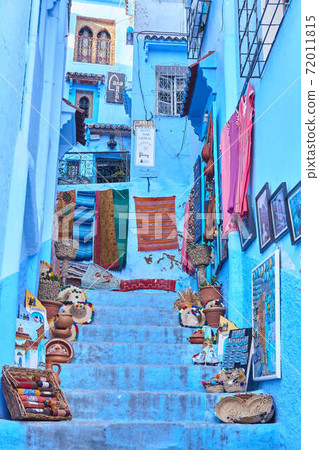 Chefchaouen back alley Chefchaouen back alley 72011815