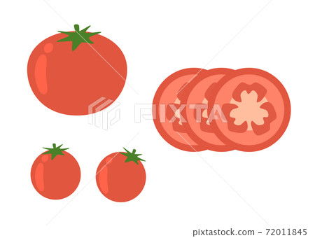 Tomato mini tomato sliced 72011845