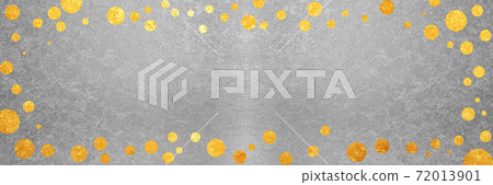 Gold ball frame of celebration image Gold ball frame of celebration image 72013901
