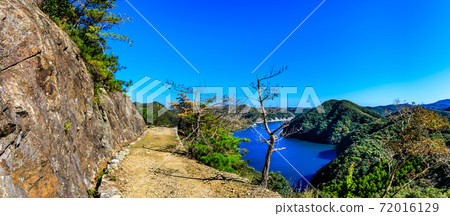 金田城遺址全景[長崎縣津島市] 72016129