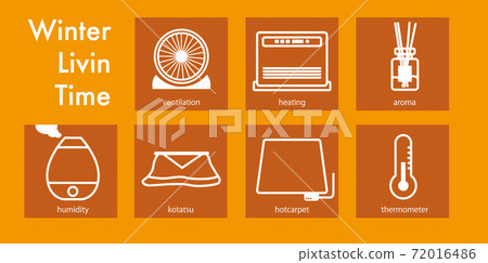 冬季圖標 72016486