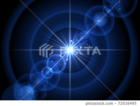 Glittering lens flare and glitter of light Glittering lens flare and glitter of light 72016495