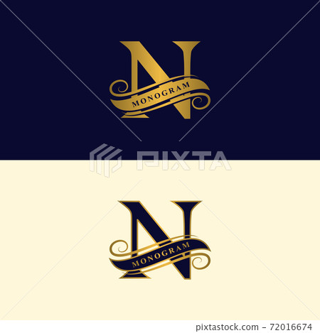 royal brand name logo design concept with floral and elemnt gold color and  black background Stock Vector Image & Art - Alamy