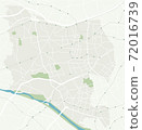 Easy-to-write map of Setagaya-ku, Tokyo 72016739
