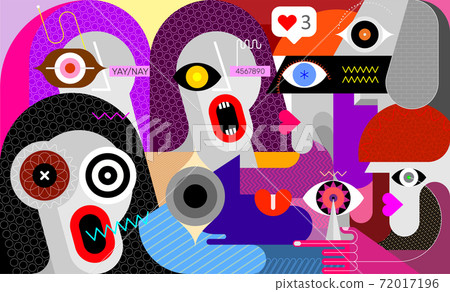 Social Network Dispute Social Network Dispute 72017196