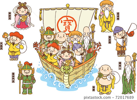 Seven Lucky God Set 72017689