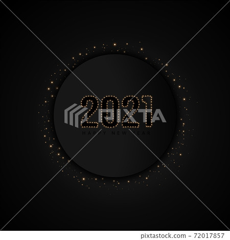 2021 Happy New Year with Glitter 2021 Happy New Year with Glitter 72017857