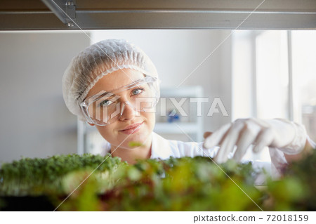 Female Scientist in Bio Laboratory 72018159