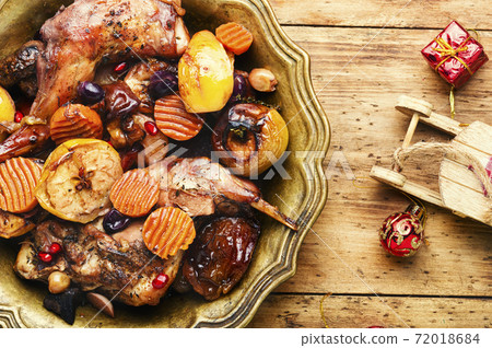 Appetizing rabbit stew. Appetizing rabbit stew. 72018684