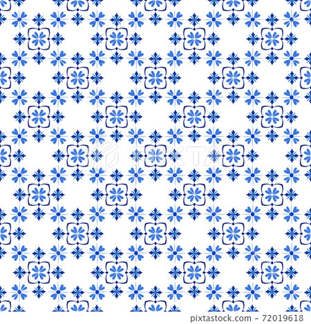Azulejos portuguese traditional ornamental tile Azulejos portuguese traditional ornamental tile 72019618