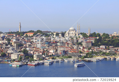 Aerial view on Istanbul and Bosphorus, Turkey 72019924