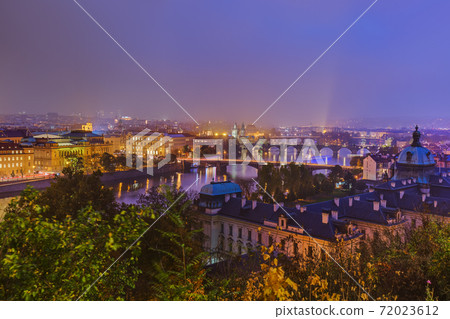 Cityscape of Prague - Czech Republic 72023612