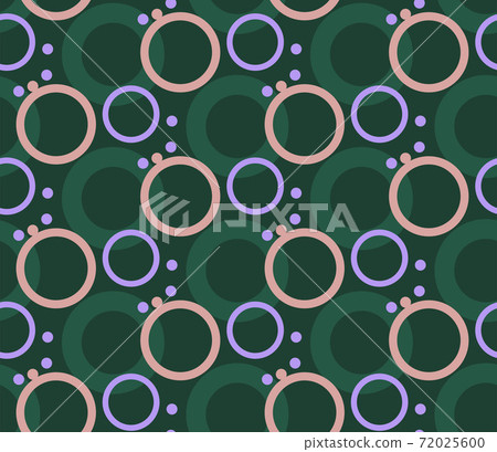 Seamless geometric pattern with the image of circles, dots, raindrops. Vector design for web banner, business presentation, brand package, fabric, print, wallpaper Seamless geometric pattern with the image of circles, dots, raindrops. Vector design for web banner, business presentation, brand package, fabric, print, wallpaper 72025600