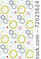 Seamless geometric pattern with the image of circles, dots, raindrops. Vector design for web banner, business presentation, brand package, fabric, print, wallpaper 72025624
