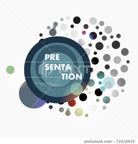 Pattern with colorful smooth lines and circles on white background for decorative design. Dynamic movement. Light background. Vector abstract graphic design Pattern with colorful smooth lines and circles on white background for decorative design. Dynamic movement. Light background. Vector abstract graphic design 72028410