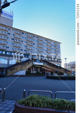 Inuyama Station West Exit Rotary Cityscape Inuyama Station West Exit Rotary Cityscape 72031334