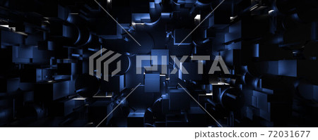 futuristic computer surface hardware technology object background 3d render illustration wallpaper 72031677