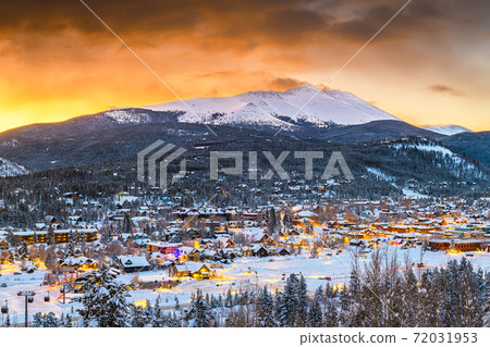 Breckenridge, Colorado, USA in Winter Breckenridge, Colorado, USA in Winter 72031953