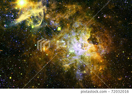 Endless universe. Elements of this image furnished by NASA. 72032016
