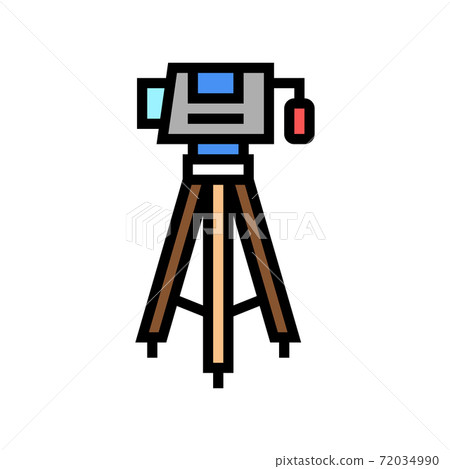 geology measuring gadget color icon vector illustration 72034990